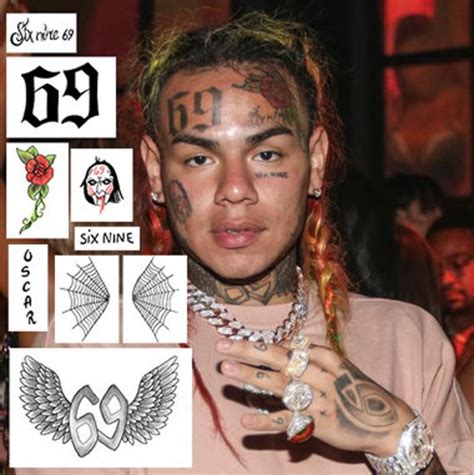 are tekashi69's tattoos fake